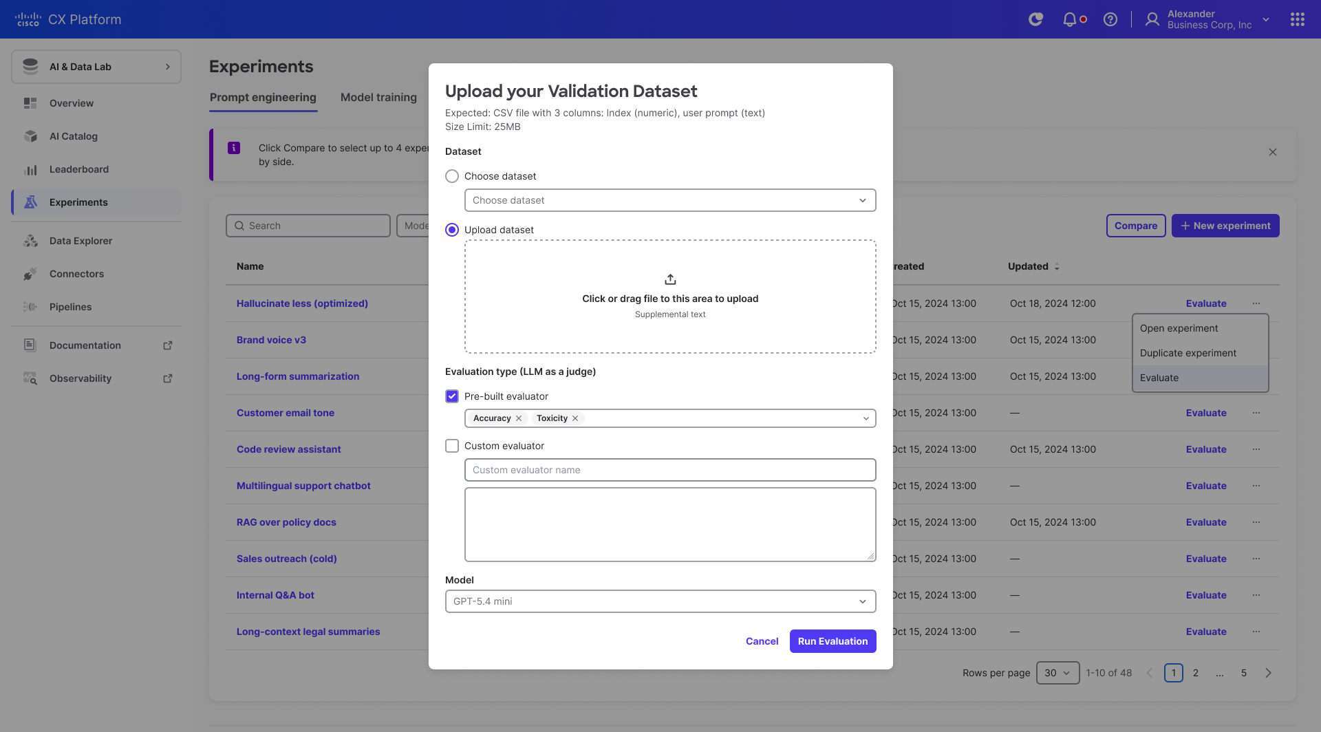 Designing an Automated AI Agent Evaluation Pipeline